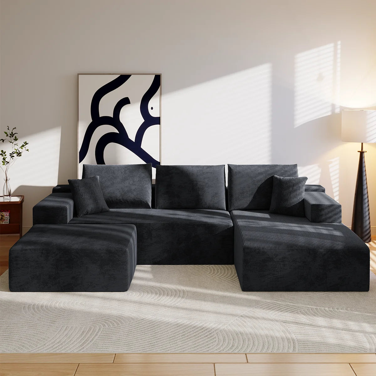 Canapé d’Angle Modulable Prestige