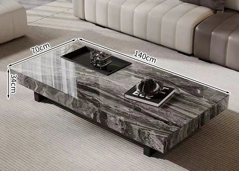 Table Basse Rectangulaire Verre Prestige