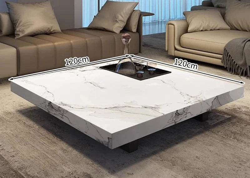 Table Basse Rectangulaire Verre Prestige