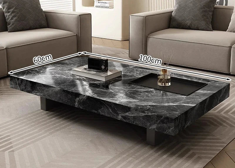 Table Basse Rectangulaire Verre Prestige