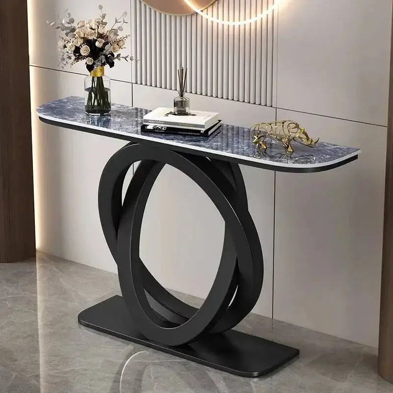 Console Demi-Lune Métal Prestige