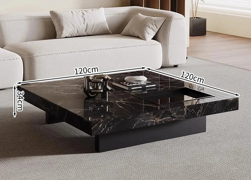 Table Basse Rectangulaire Verre Prestige
