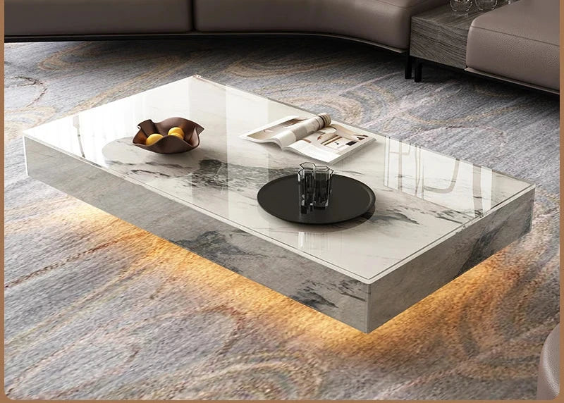 Table Basse Rectangulaire Verre Prestige