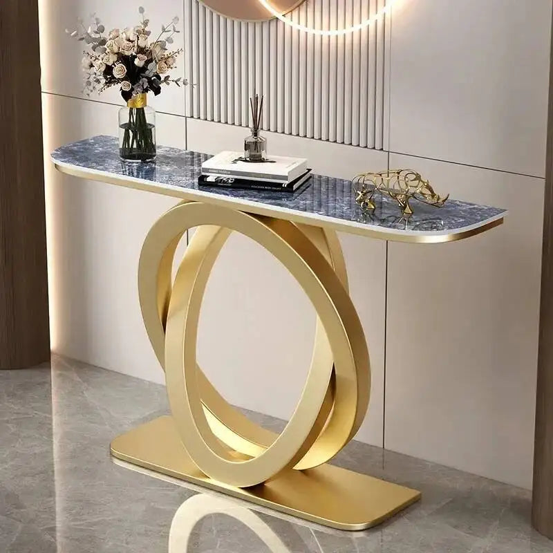 Console Demi-Lune Métal Prestige