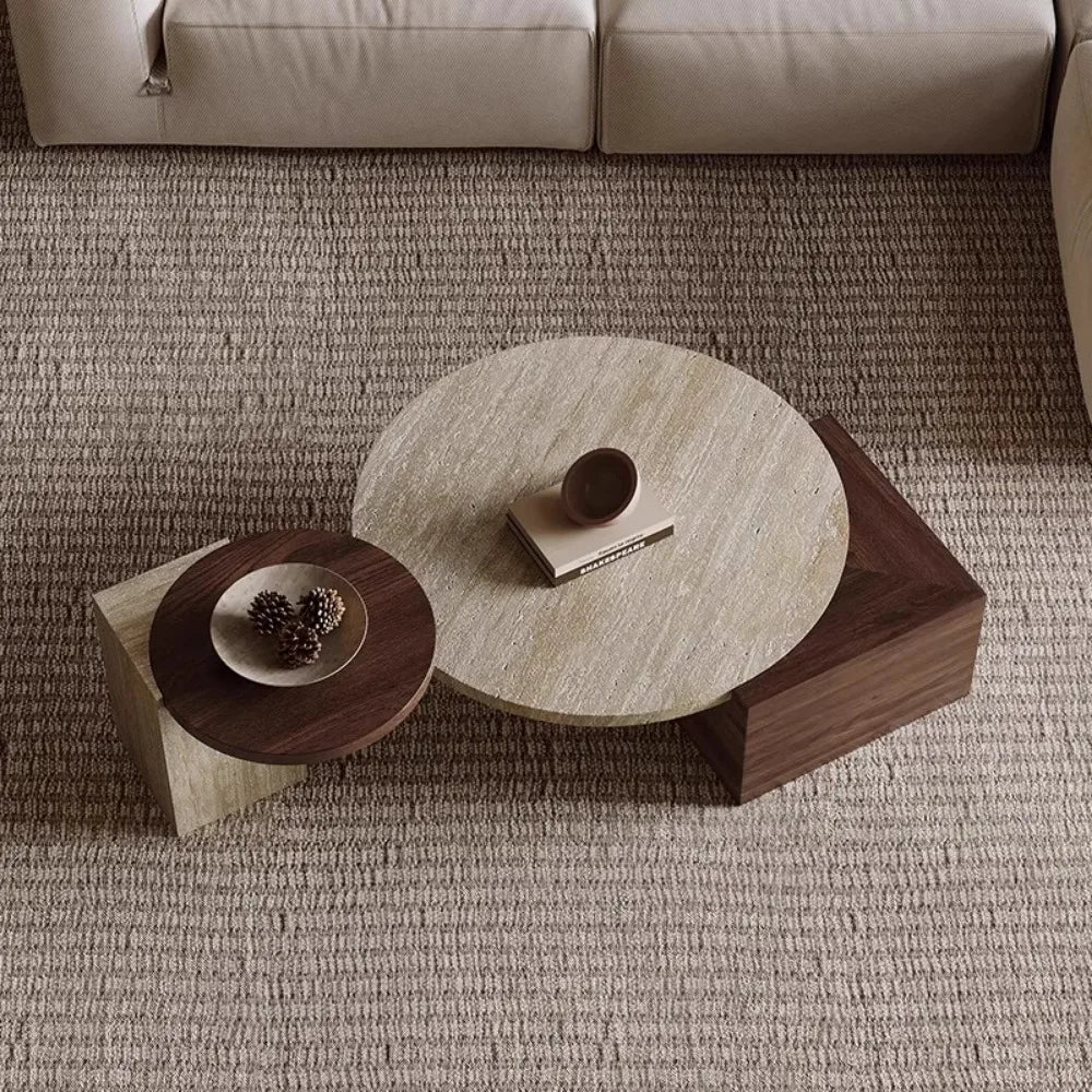 Table Basse Marbre Naturel Serena Prestige