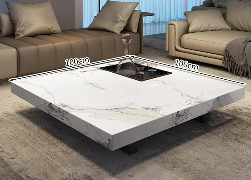 Table Basse Rectangulaire Verre Prestige