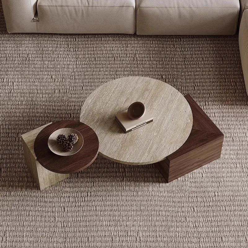 Table Basse Marbre Naturel Serena Prestige
