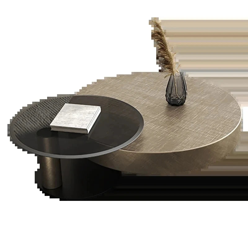 Table Basse Ronde Métal Prestige