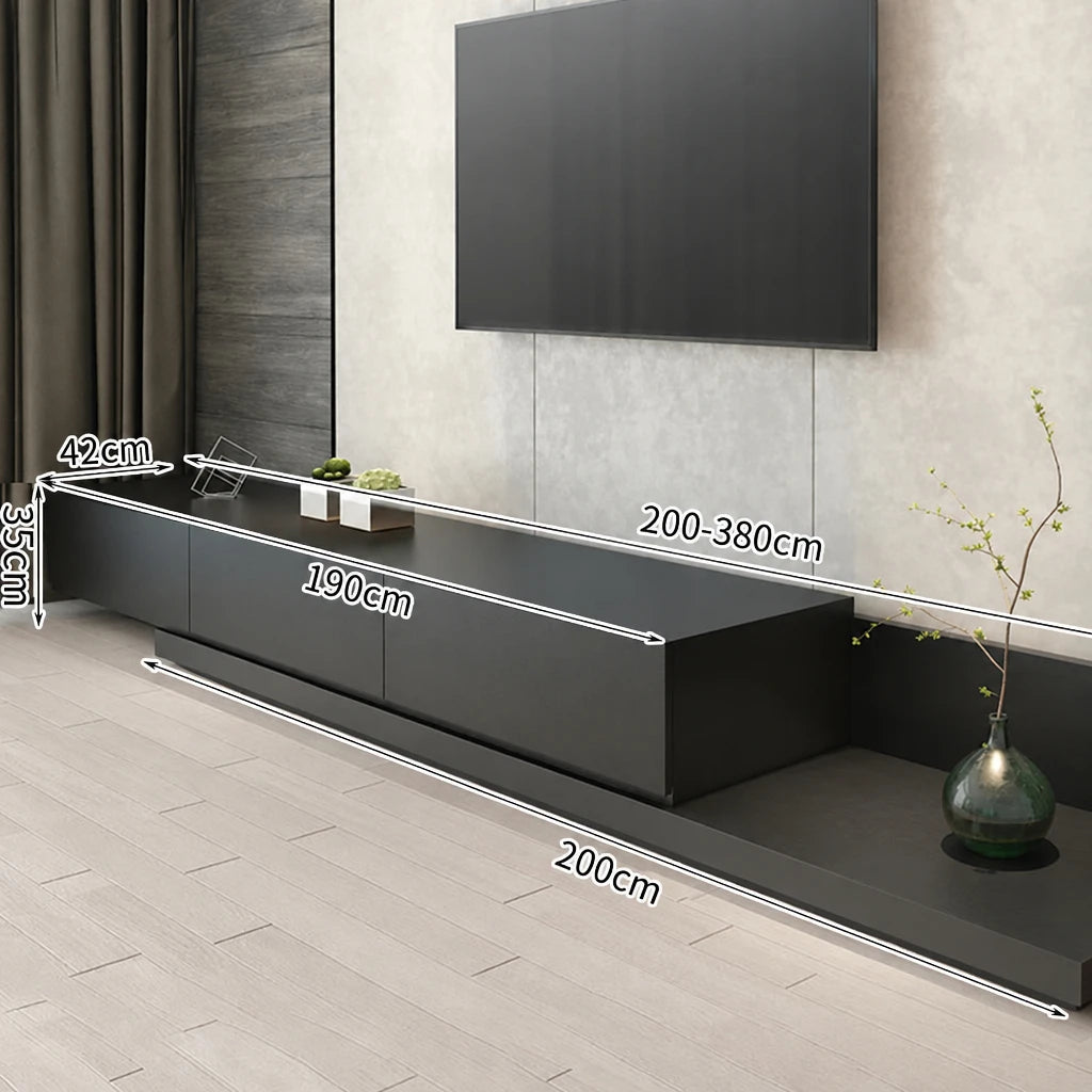 Meuble TV Nordique Lumina Prestige en Bois