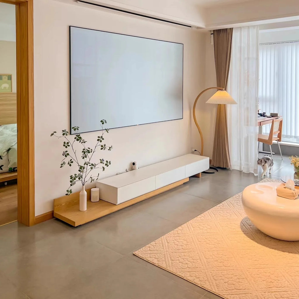 Meuble TV Nordique Lumina Prestige en Bois