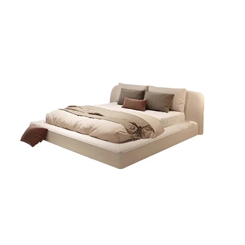Lit Coffre Prestige en Bois au Style Contemporain