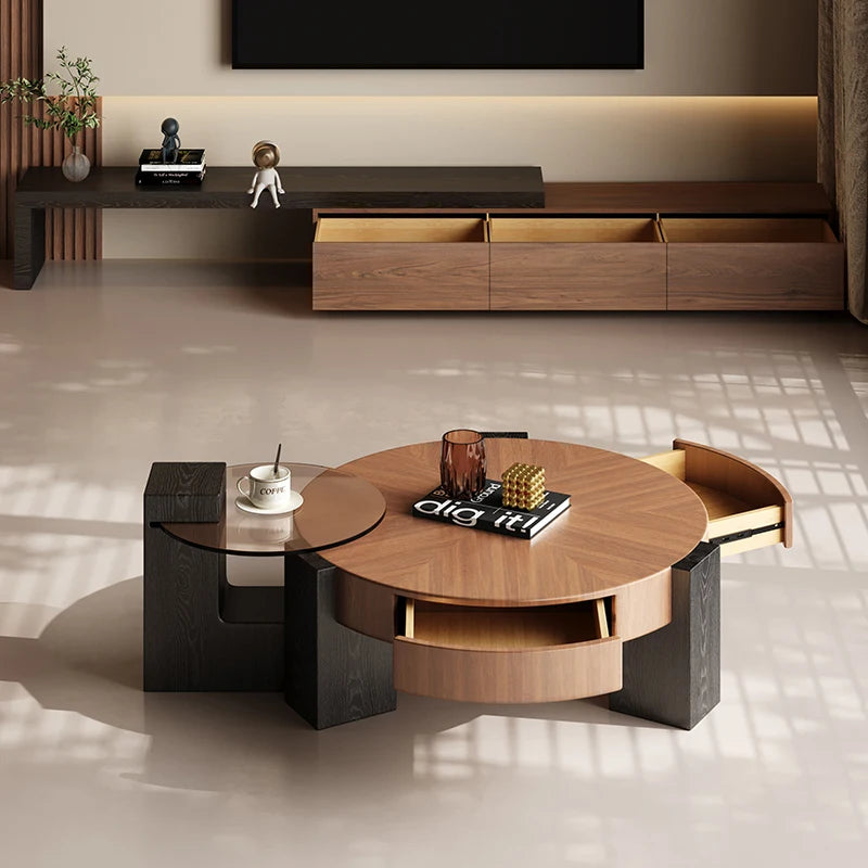 Table Basse Ronde Wabi-Sabi Prestige