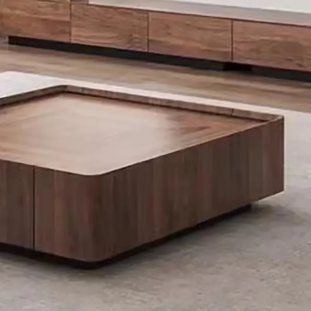 Table Basse Carrée Rangement Prestige