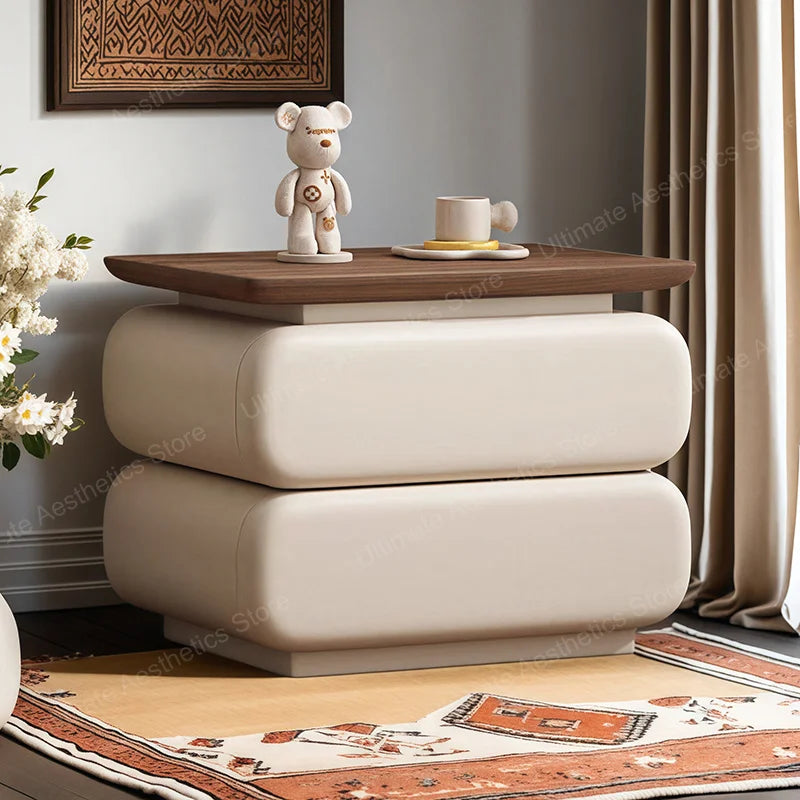 Table de Chevet Crème Ivoire Prestige