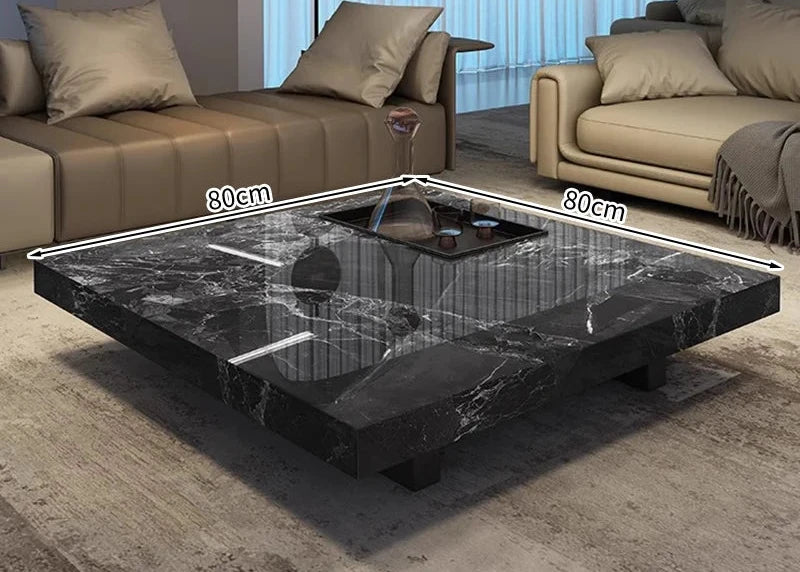 Table Basse Rectangulaire Verre Prestige