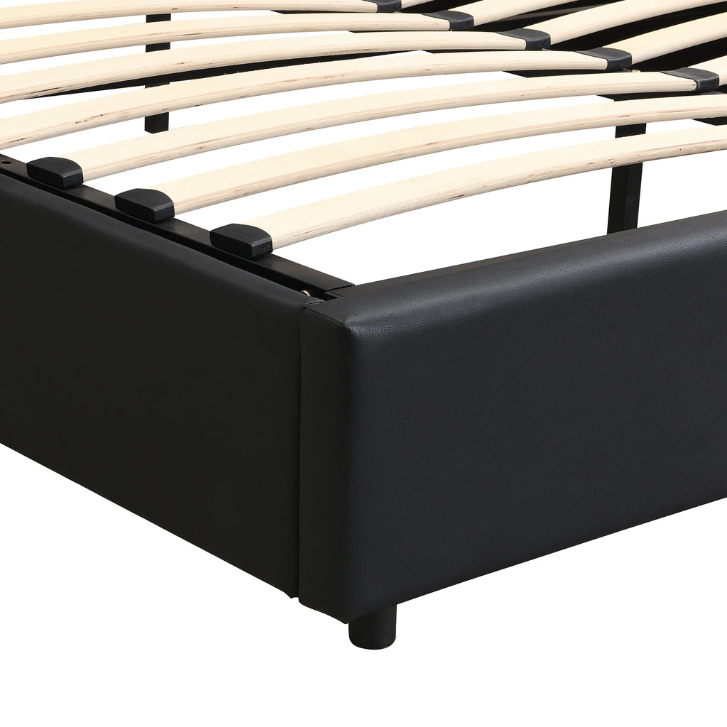 Lit Prestige 180 × 200 cm avec coffre, USB et éclairage