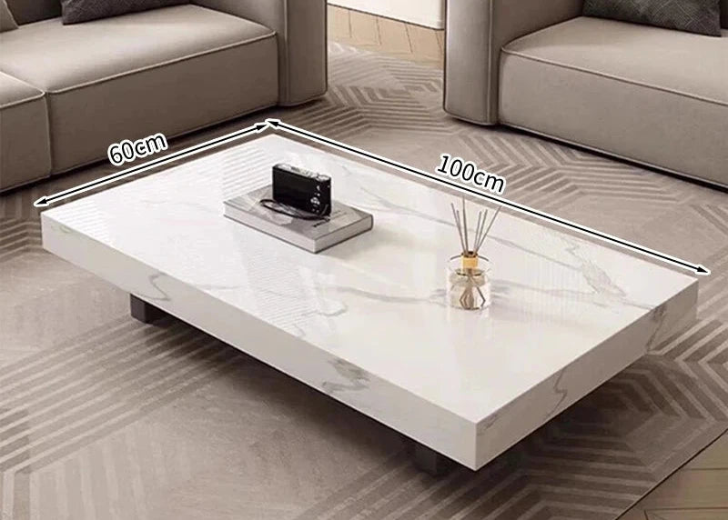 Table Basse Rectangulaire Verre Prestige