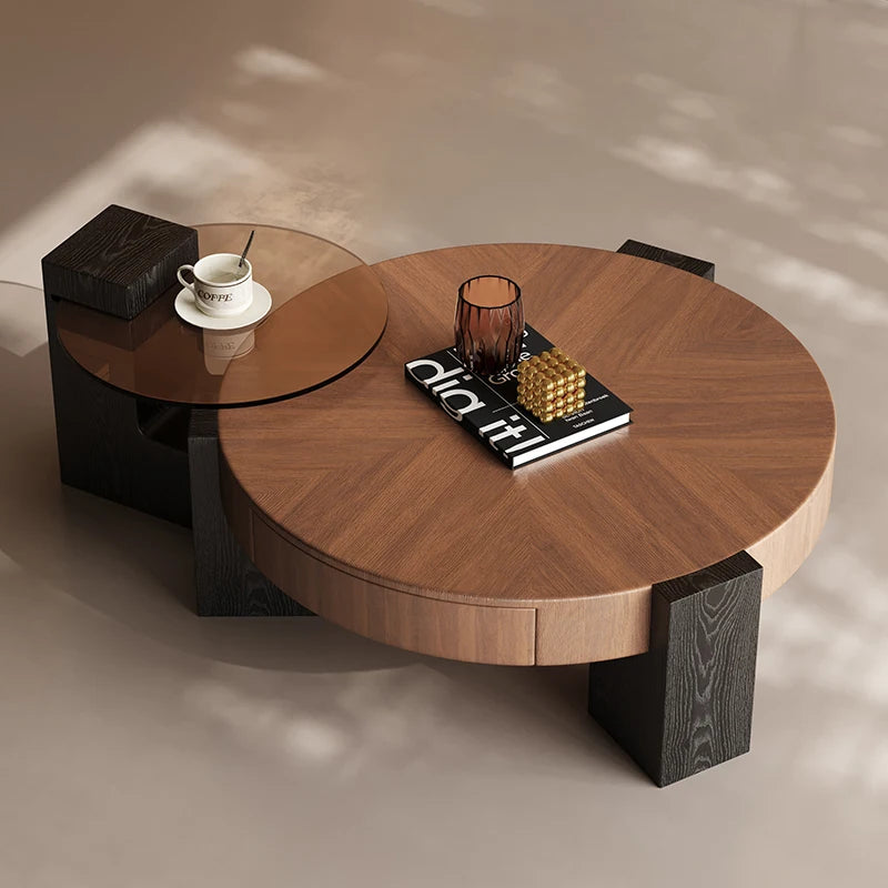 Table Basse Ronde Wabi-Sabi Prestige