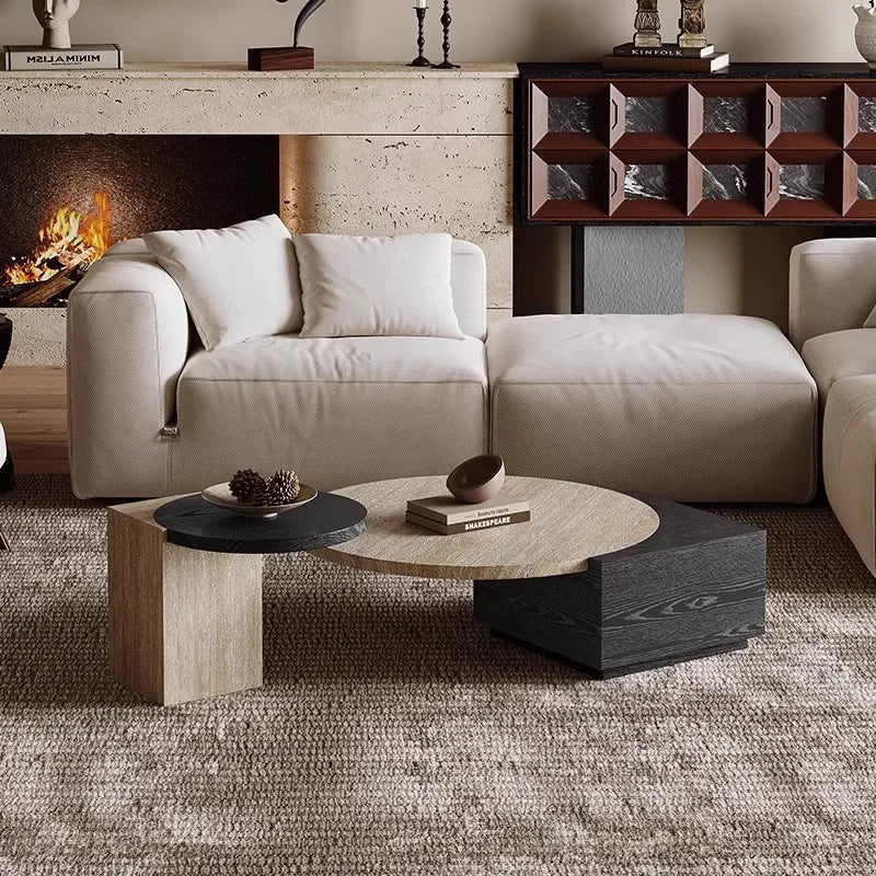 Table Basse Marbre Naturel Serena Prestige