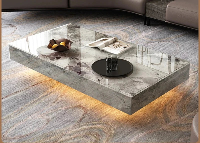 Table Basse Rectangulaire Verre Prestige