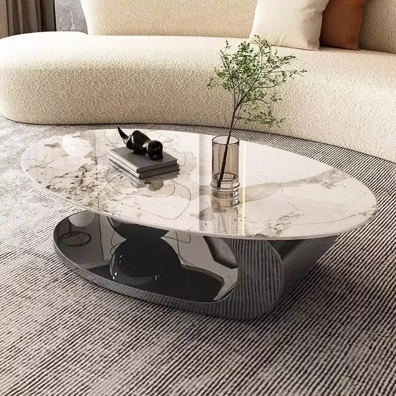 Table Basse Ovale Nordique Prestige