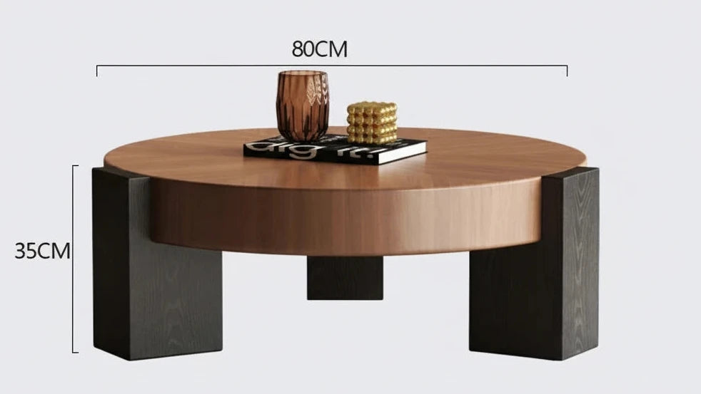 Table Basse Ronde Wabi-Sabi Prestige