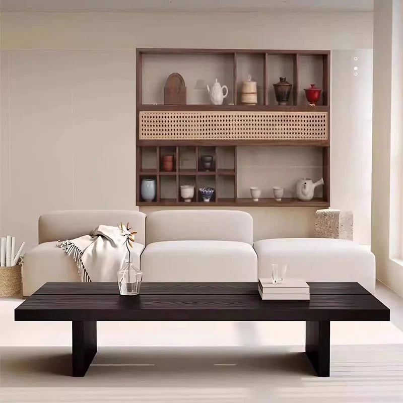 Table Basse Rectangulaire Wabi-Sabi Prestige