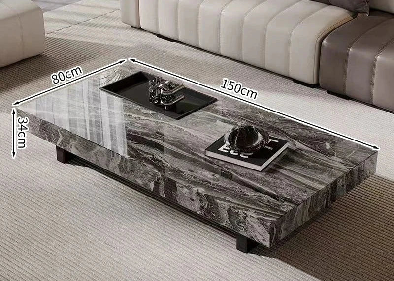 Table Basse Rectangulaire Verre Prestige