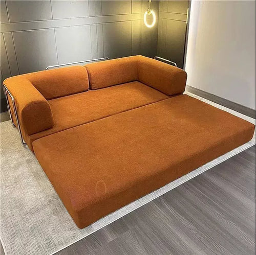 Canapé Prestige modulable en U, velours compressé