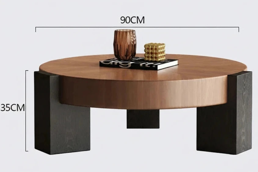 Table Basse Ronde Wabi-Sabi Prestige