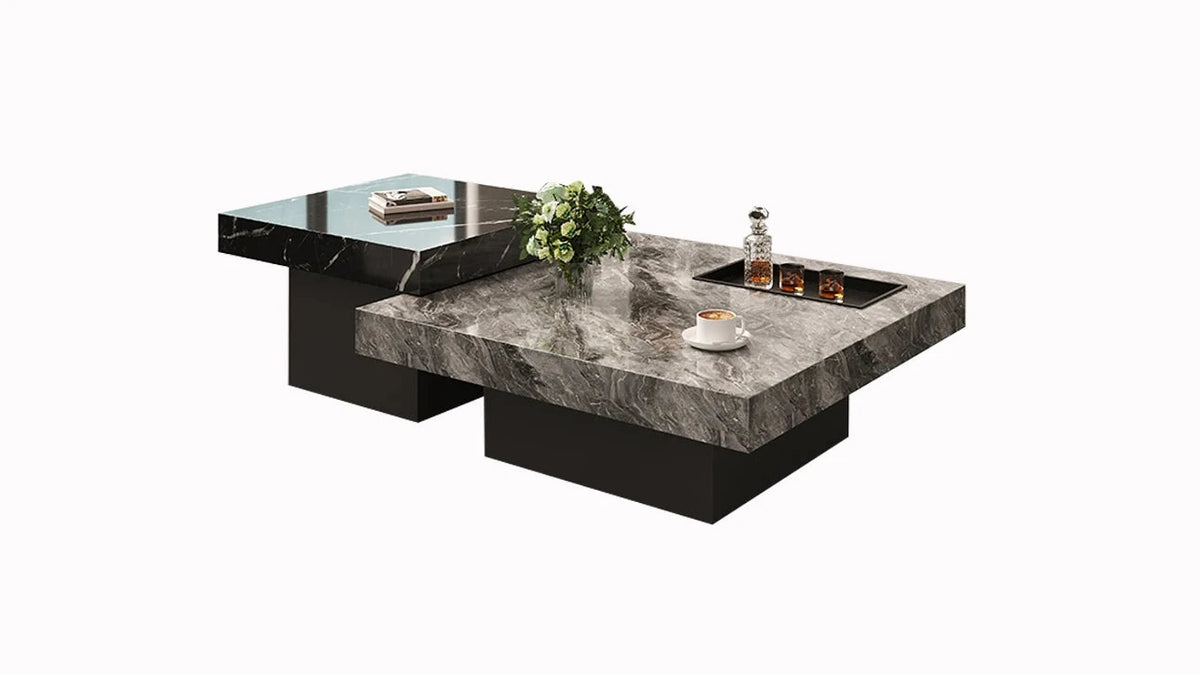 Table Basse Rectangulaire Verre Prestige