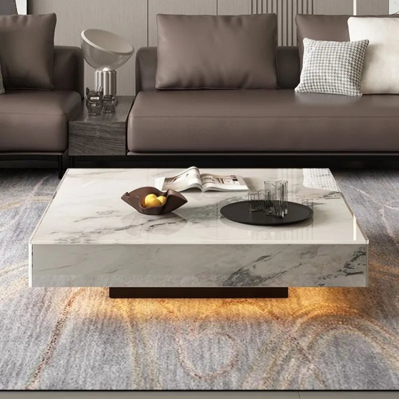 Table Basse Rectangulaire Verre Prestige