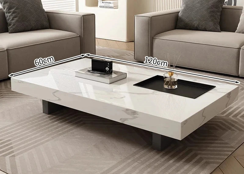 Table Basse Rectangulaire Verre Prestige