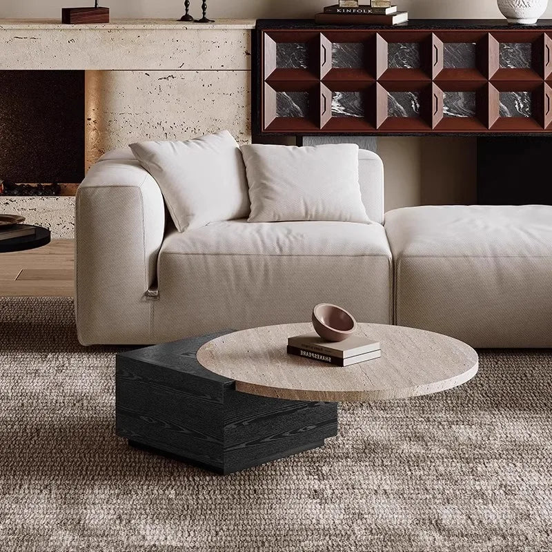 Table Basse Marbre Naturel Serena Prestige