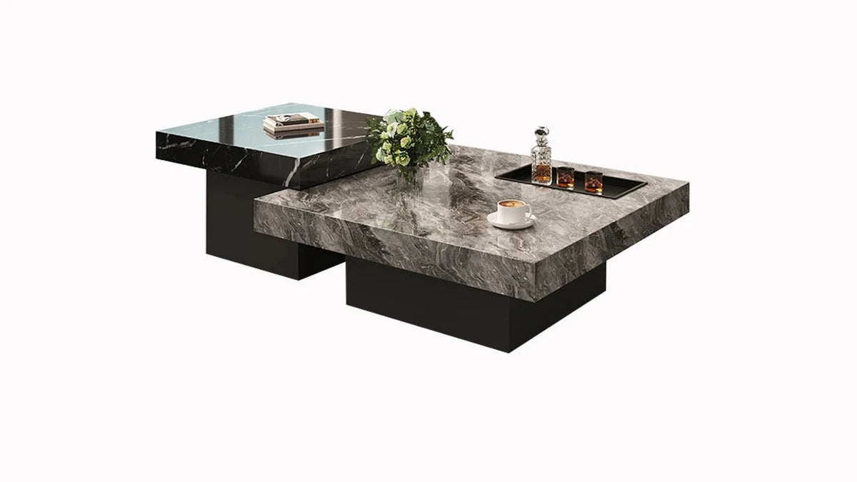 Table Basse Rectangulaire Verre Prestige