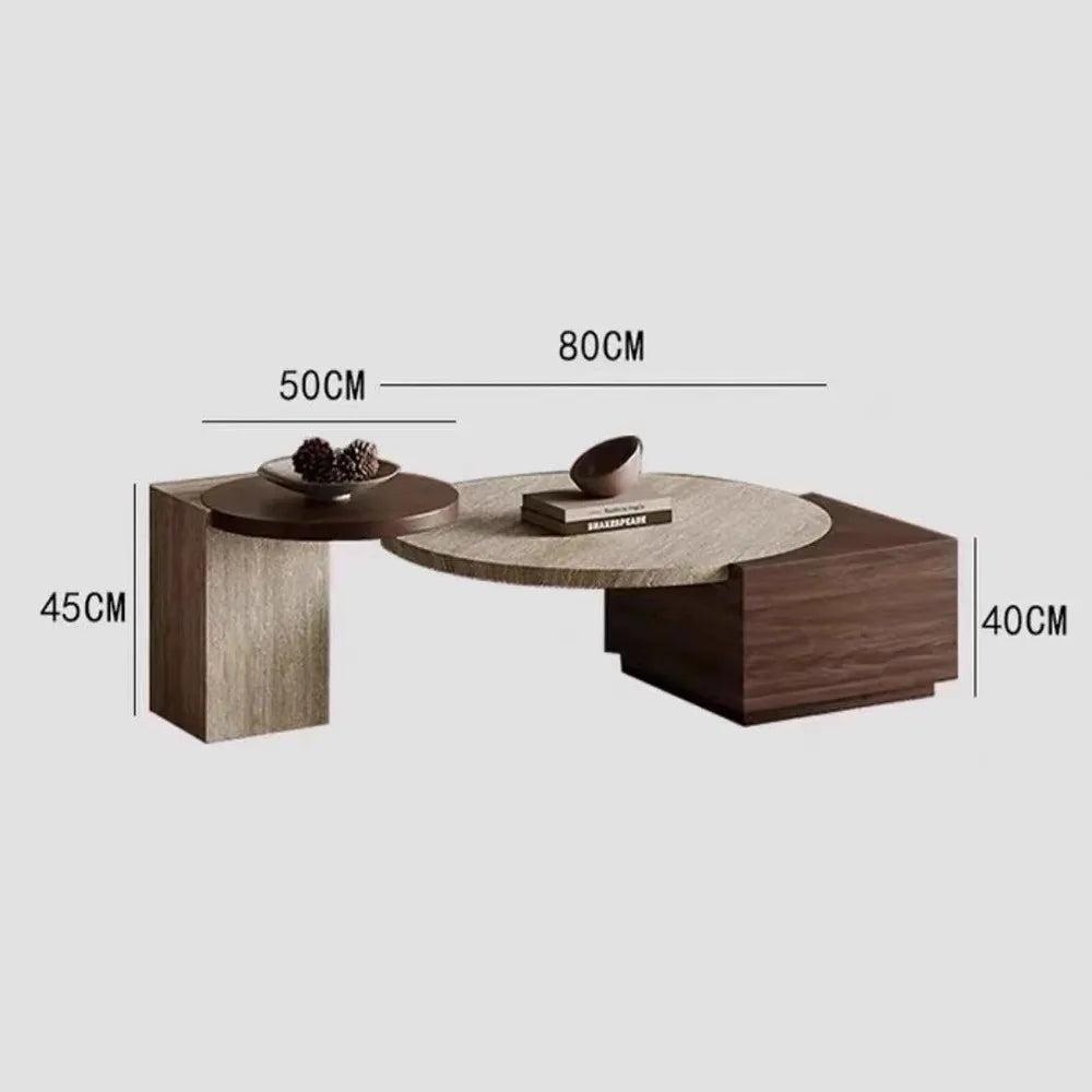 Table Basse Marbre Naturel Serena Prestige