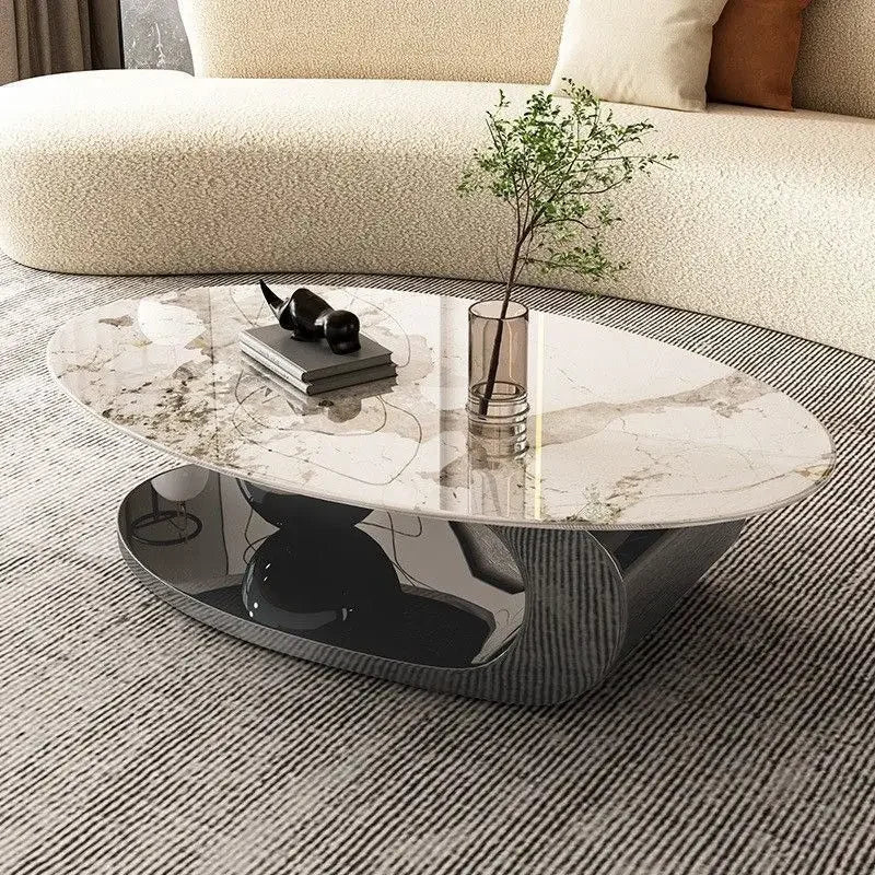 Table Basse Ovale Nordique Prestige