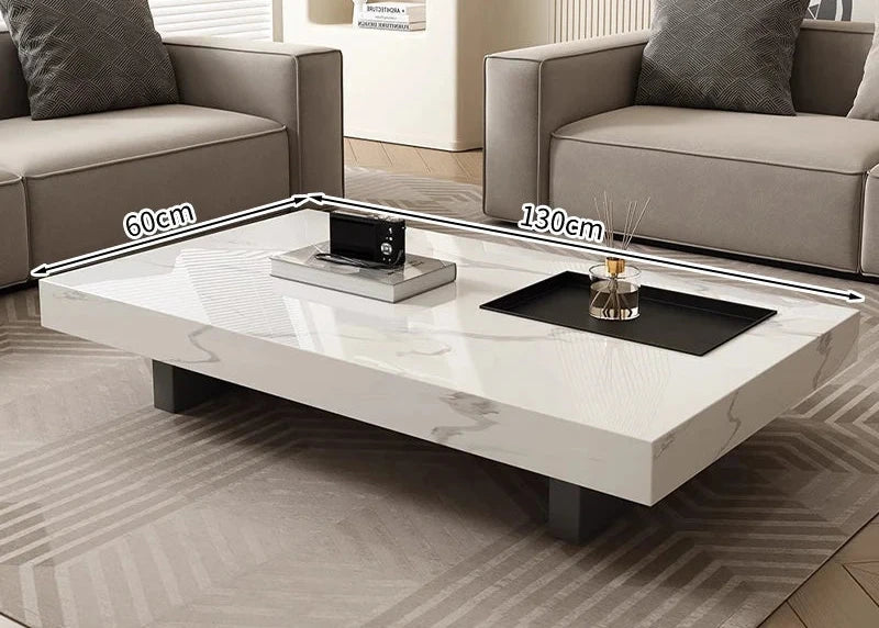 Table Basse Rectangulaire Verre Prestige