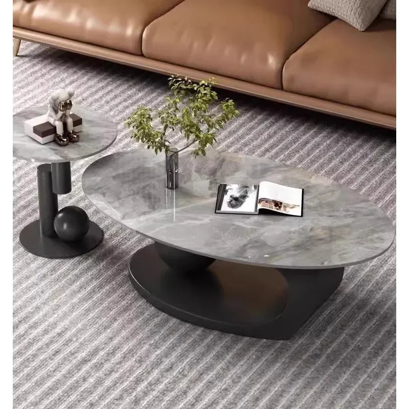 Table Basse Ovale Nordique Prestige